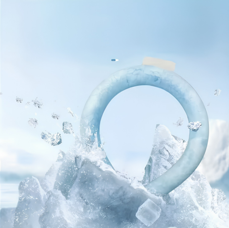 FrostLoop™ Crystal Cooling Ring
